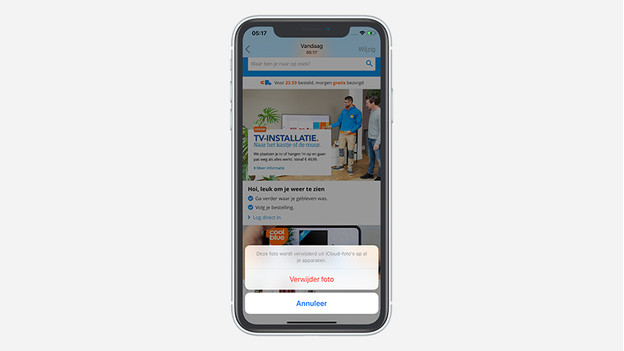 Supprimer des photos et des vidéos