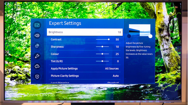 Adjust the brightness of your TV