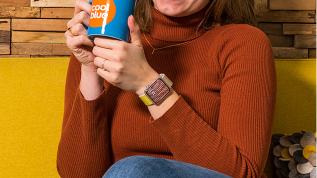 Apple Watch wijzerplaat van je shirt