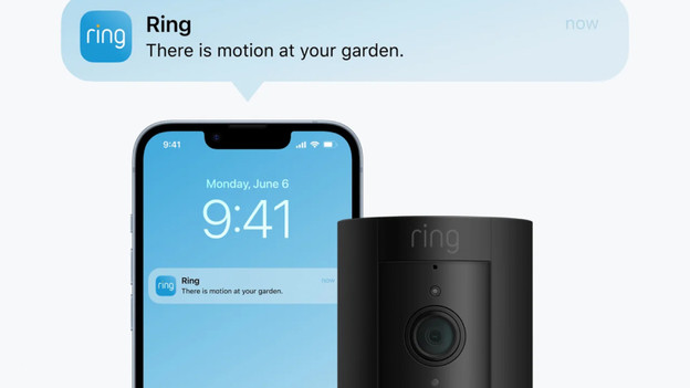 Ring notification on home screen