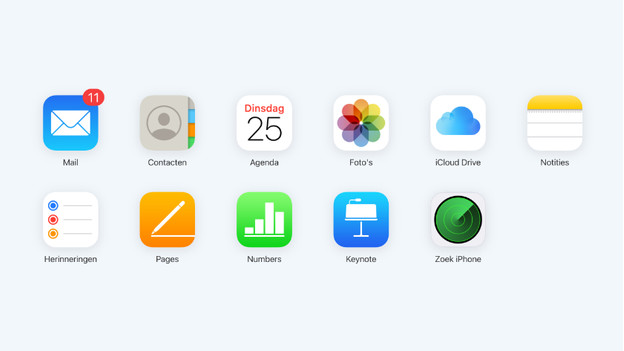 iCloud apps