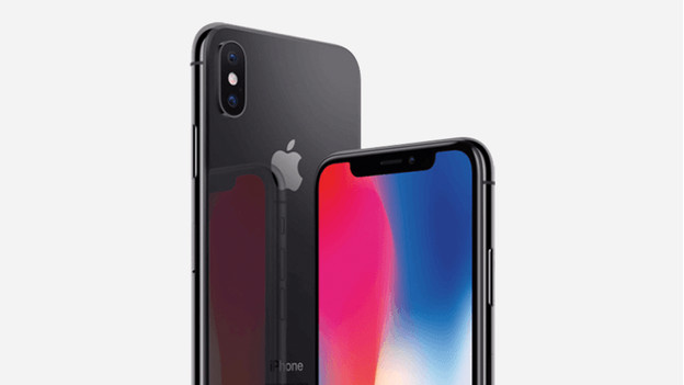 Avant et arrière de l'iPhone X