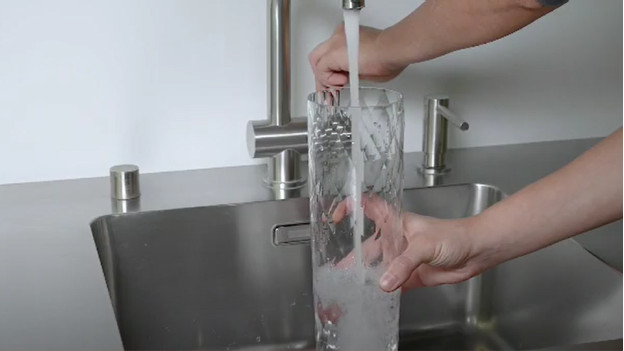Fill the water tank