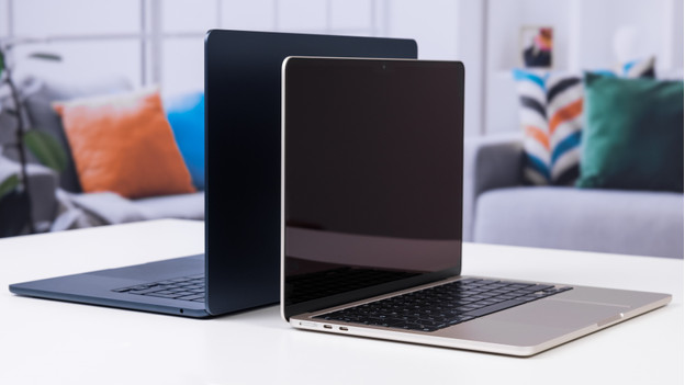 MacBook Air 13'' 2022 et MacBook Air 15'' 2023.