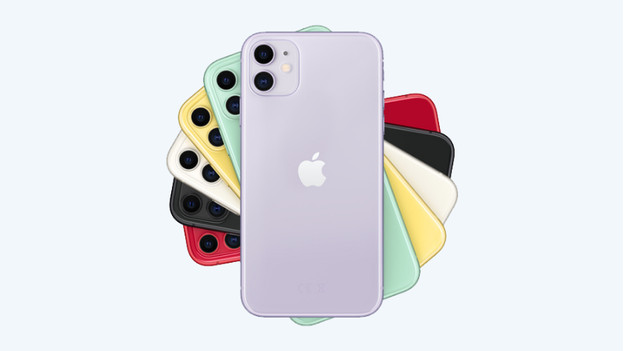 iPhone 11 vert mauve rouge noir blanc jaune