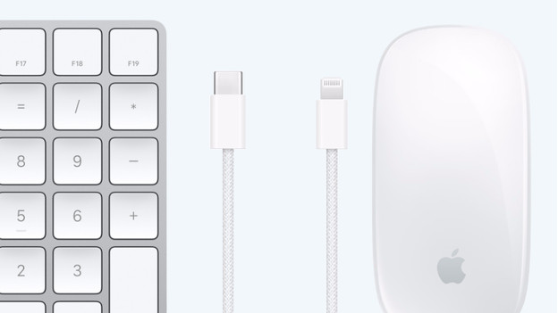 How do you charge your Apple Magic Keyboard and Magic Mouse