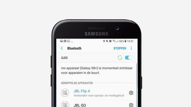 Bluetooth aanzetten