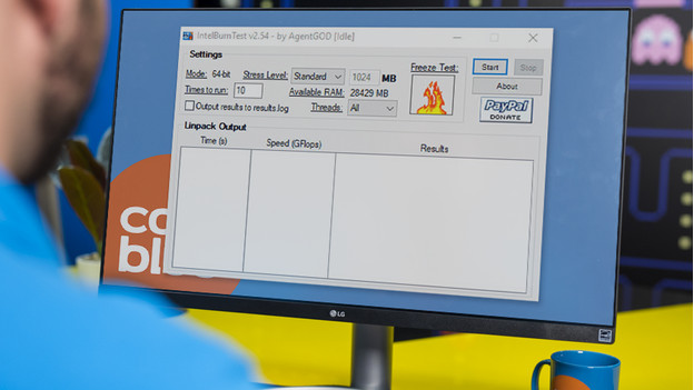 L'expert effectue un nouveau stress test
