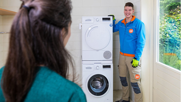 wasmachine en droogkast set