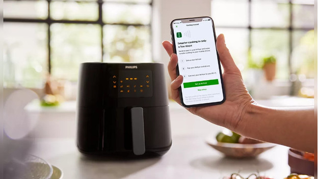 Airfryer connected met smartphone