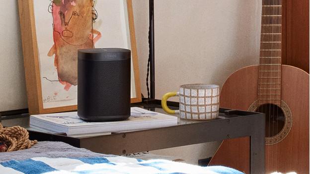 Enceinte wifi Sonos dans la chambre