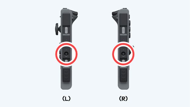 Sync knop Joy-Cons 