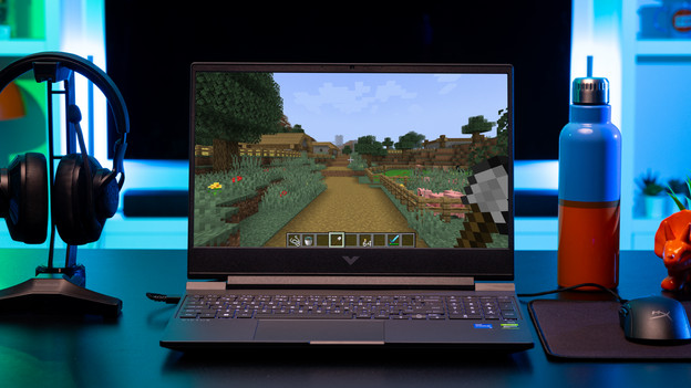 Setup of a gaming laptop