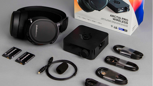 All parts of the Arctis Pro