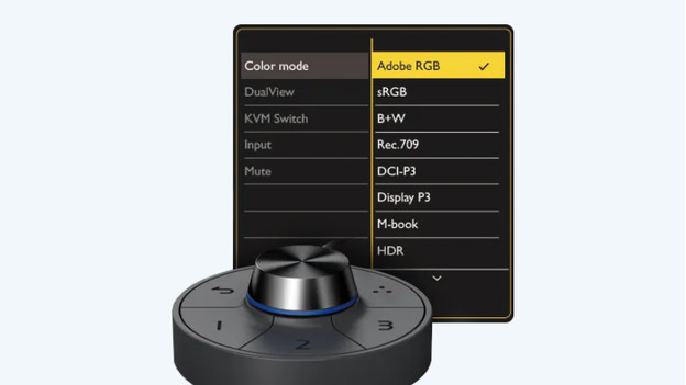 Le Hotkey Puck vous permet de basculer facilement entre les espaces colorimétriques lors de l'édition