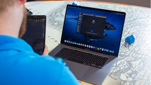 AirDrop sur MacBook et iPad