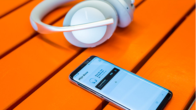 Casque avec application