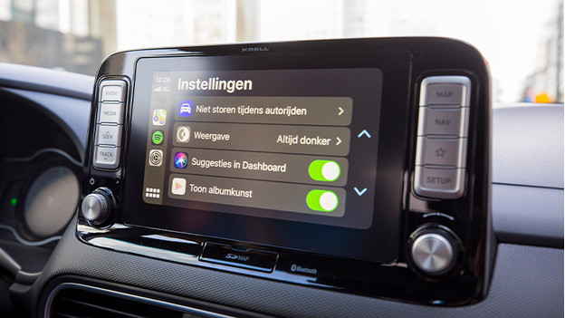 Personaliseer de CarPlay instellingen