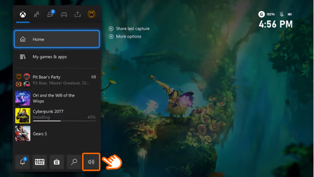 Configurez le microphone sur Xbox