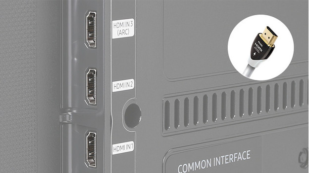 Connexion via HDMI