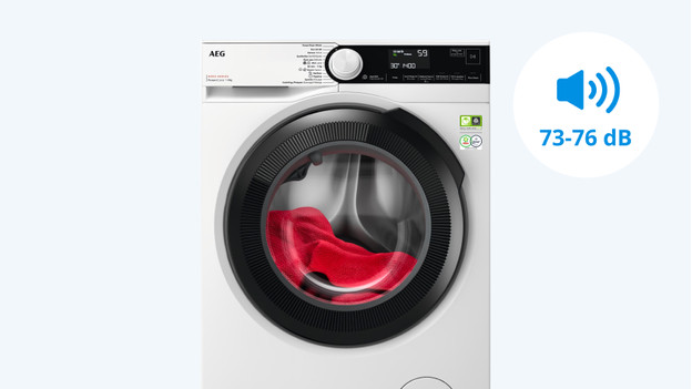 Washing machine with normal noise level
