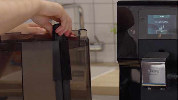 Installez le filtre à eau