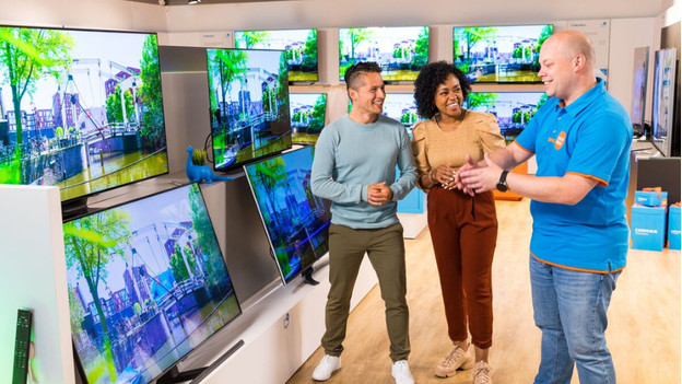 Téléviseurs Philips dans le magasin