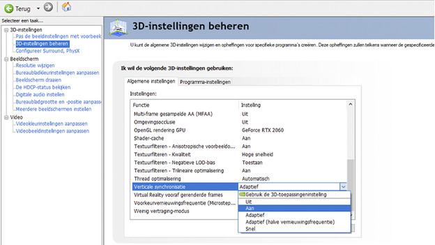 Comment configurer V-Sync via le panneau de configuration NVIDIA ou AMD Radeon Settings