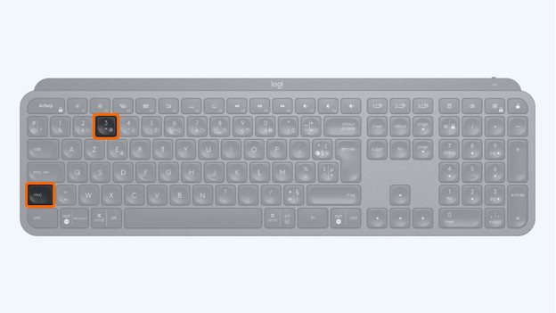 Signes clavier au-dessus des chiffres