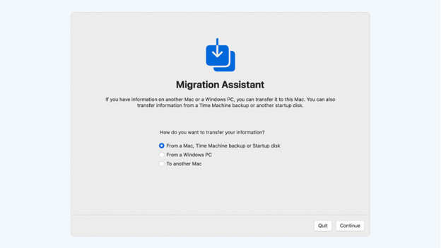 Migration assistant