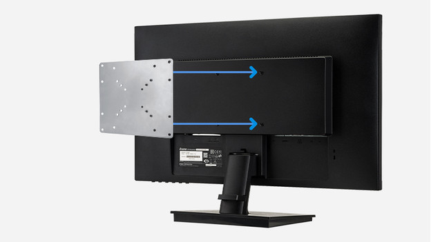 VESA plaat vastmaken aan achterkant vesa monitor