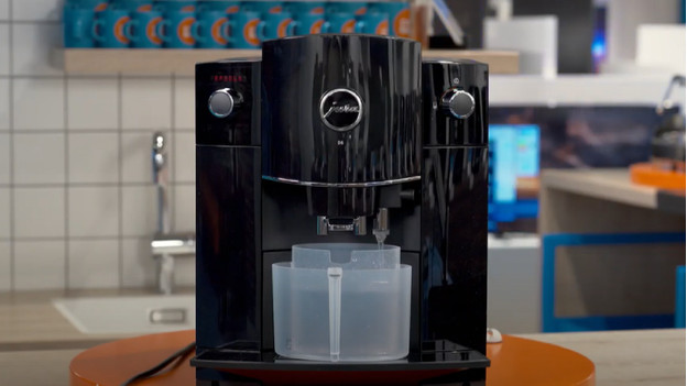 Rinse the machine
