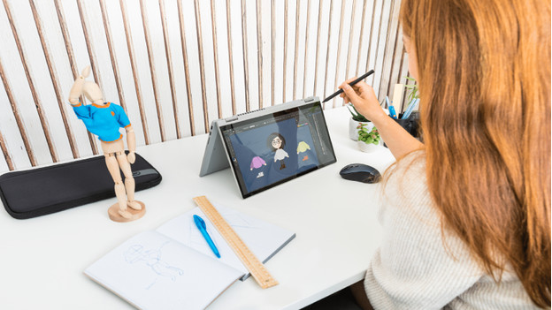 Chromebook 2-en-1 avec appli éducative