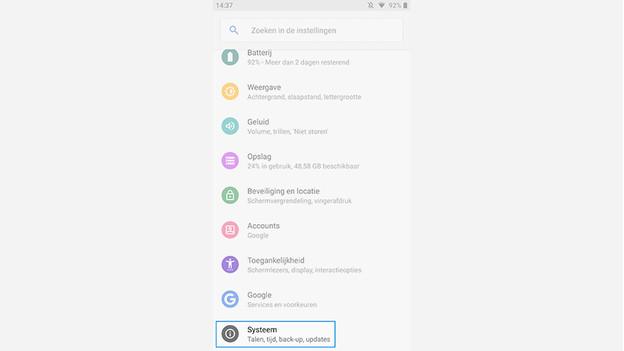 Nokia reset systeem