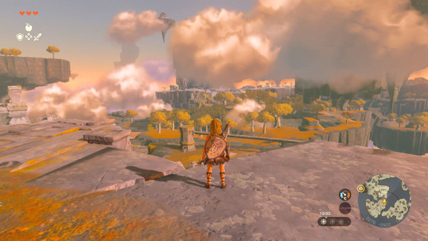 Link on a Sky Island