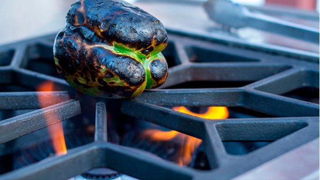 What do the flames in my gas barbecue look like Coolblue anything for a smile