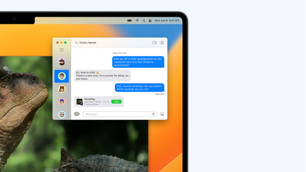 Messages macOS Ventura