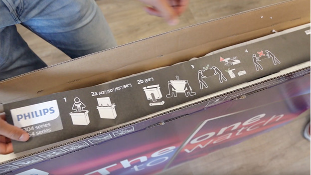 Enlever les accessoires de la boite
