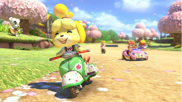 Isabelle Mario Kart 8