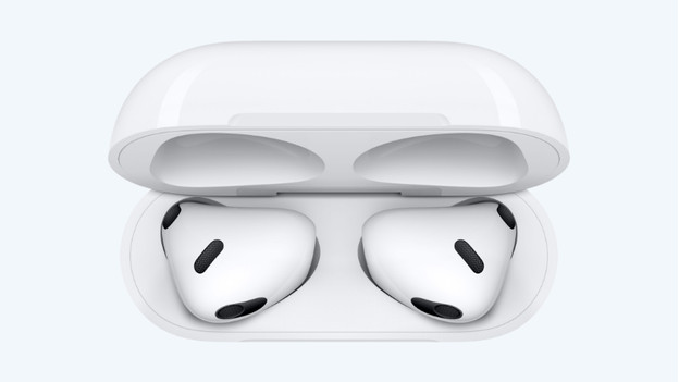 AirPods vus d'en haut