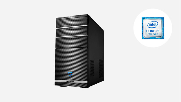 Medion PC avec l’icône Intel Core i5.