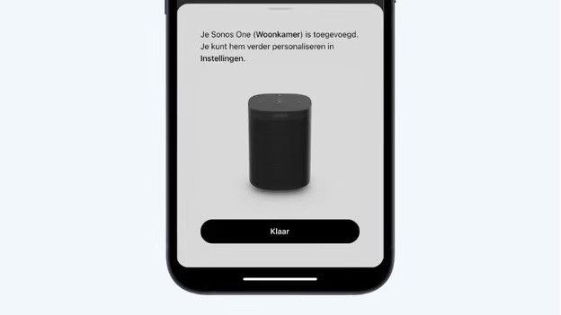 L'enceinte Sonos a été ajoutée