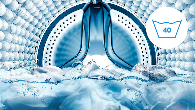 Symbole lavage à 40 degrés