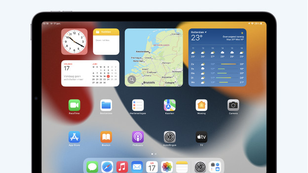 Le Dock sur l'Apple iPad