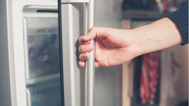 Switching on the freezer