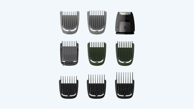 Multi-purpose trimmer comb attachments