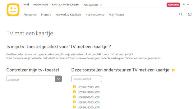 Telenet tv zoeken