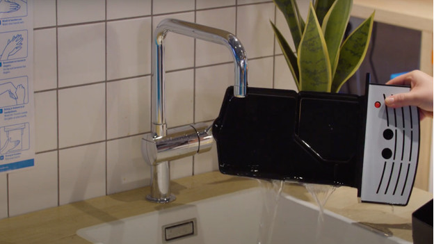 rincer le bac d'égouttage melitta avanza