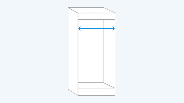 largeur de la niche d'encastrement