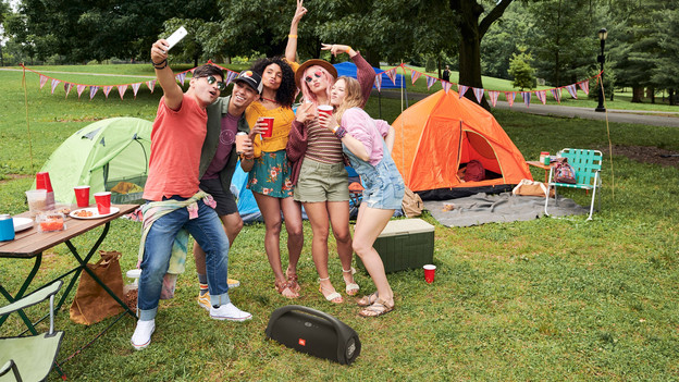 batterie externe pour un festival